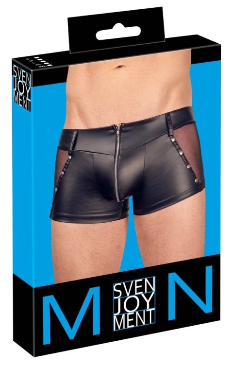 Svenjoyment Bokserki Matowe z Siateczką i Zamkiem 2XL Svenjoyment Bokserki Matowe z Siateczką i Zamkiem 2XL