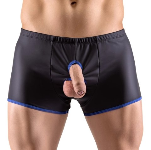 Svenjoyment Bokserki Męskie Open Back Czarno-Niebieskie 2XL Svenjoyment Bokserki Męskie Open Back Czarno-Niebieskie 2XL