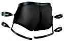 Svenjoyment Bondage Spodenki M Czarny Powernet Mankiety Regulowane