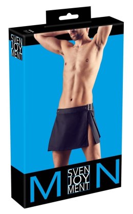 Svenjoyment Krotka Spodnica Gladiatorska Czarna L/XL z Klamrami