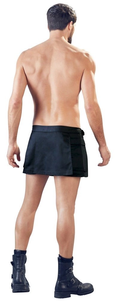 Svenjoyment Krotka Spodnica Gladiatorska Czarna L/XL z Klamrami Svenjoyment Krotka Spodnica Gladiatorska Czarna L/XL z Klamrami