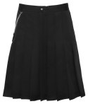 Svenjoyment Spodnica Męska Kilt XL Czarna z Odpinaną Kieszenią