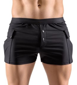 Svenjoyment Szorty męskie 2XL czarne z dużymi kieszeniami matowe