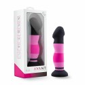 Blush Avant D4 Pink - Model silikonowy z przyssawką, anatomiczny kształt