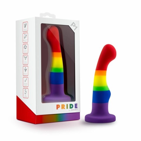 Blush Avant Freedom Model silikonowy z przyssawką, kolor tęczowy Blush Avant Freedom Model silikonowy z przyssawką, kolor tęczowy