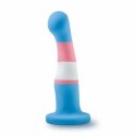 Blush Avant Pride True Blue silikonowy model z przyssawką 17 cm