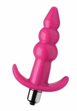Bubbly Wibrująca Zatyczka Anatomiczna z Wypustkami, Wodoodporna