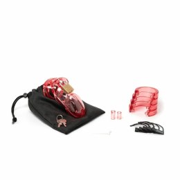 CB-3000 System Kontroli Intymnej Red 37 mm, poliwęglan, regulacja