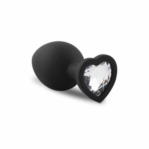 EasyToys Zestaw 3 Anatomicznych Zatyczek Silikonowych z Kryształkami Heart EasyToys Zestaw 3 Anatomicznych Zatyczek Silikonowych z Kryształkami Heart