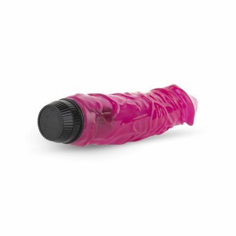 Jelly Supreme Wibrator Anatomiczny Rożowy z Brokatem 21 cm Jelly Supreme Wibrator Anatomiczny Rożowy z Brokatem 21 cm