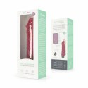 Jelly Supreme Wibrator Anatomiczny Rożowy z Brokatem 21 cm