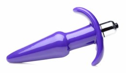 Nexus Plug wibrujący silikonowy fioletowy wodoodporny 10,5 cm