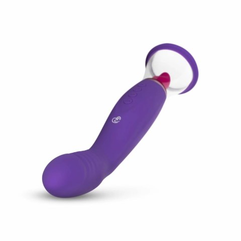 Satisfyer Pleasure Pump G-Spot Wibrator Fioletowy Satisfyer Pleasure Pump G-Spot Wibrator Fioletowy