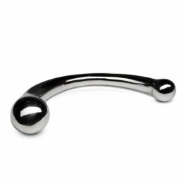Sinner Gear The Curvey Metalowy Stimulator Punktowy, dwustronny, srebrny