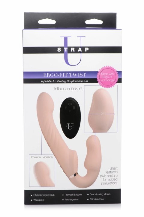 Svakom Swirl Strapless System Wibrujący z Pilotem USB Fioletowy Svakom Swirl Strapless System Wibrujący z Pilotem USB Fioletowy