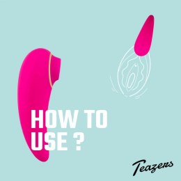 Teazers Tapping - Intymny stymulator punktowy z funkcją pulsacji