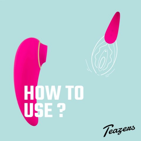 Teazers Tapping - Intymny stymulator punktowy z funkcją pulsacji Teazers Tapping - Intymny stymulator punktowy z funkcją pulsacji