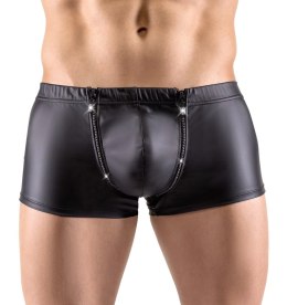 Svenjoyment Bokserki Matowe 2XL z Odpinaną Kieszonką, Czarne