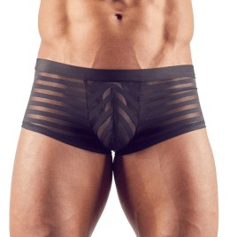 Svenjoyment Bokserki Męskie Czarny Połprzezroczysty 2XL Paseczki