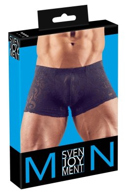 Svenjoyment Bokserki Męskie Siateczkowe Czarny Burnout XL