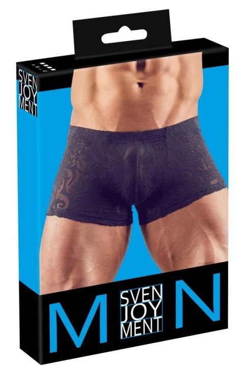 Svenjoyment Bokserki Męskie Siateczkowe Czarny Burnout XL Svenjoyment Bokserki Męskie Siateczkowe Czarny Burnout XL
