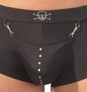 Svenjoyment Bokserki męskie XL czarne z kieszenią i karabińczykiem