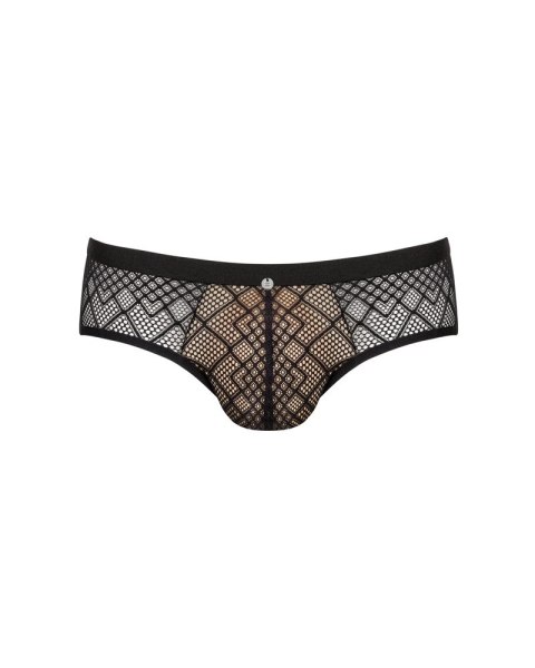 Obsessive Severio Slipy Męskie Bez Tyłu Czarne L/XL Komfort Obsessive Severio Slipy Męskie Bez Tyłu Czarne L/XL Komfort