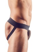 Svenjoyment Figi Męskie Siateczkowe Bez Tyłu Czarne 2XL