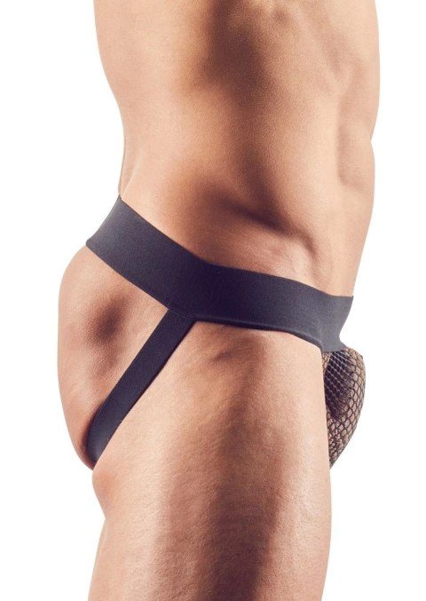 Svenjoyment Figi Męskie Siateczkowe Bez Tyłu Czarne 2XL Svenjoyment Figi Męskie Siateczkowe Bez Tyłu Czarne 2XL