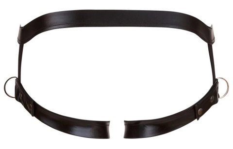Svenjoyment Jockstrap Męski Czarny Matowy z Paskami na Uda M-L Svenjoyment Jockstrap Męski Czarny Matowy z Paskami na Uda M-L