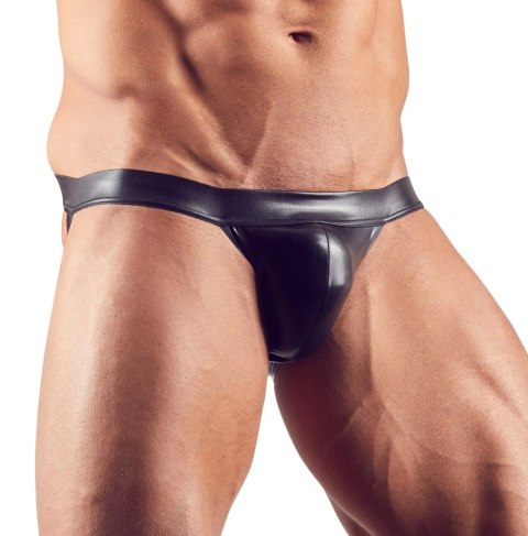 Svenjoyment Jockstrap męski elastyczne paski czarne rozmiar L Svenjoyment Jockstrap męski elastyczne paski czarne rozmiar L