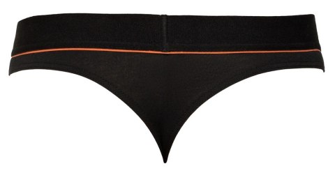 Svenjoyment Majtki męskie XL czarne z pomarańczowym paskiem Organic Cotton Svenjoyment Majtki męskie XL czarne z pomarańczowym paskiem Organic Cotton