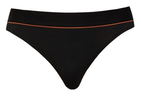 Svenjoyment Slip męski czarny z pomarańczowym paskiem L bawełna organiczna Svenjoyment Slip męski czarny z pomarańczowym paskiem L bawełna organiczna