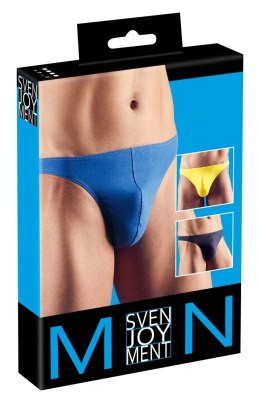 Svenjoyment Stringi Męskie 3 Kolory Bawełna L Żołty Niebieski Czarny