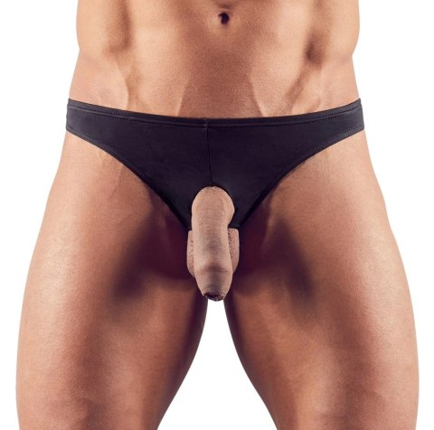 Svenjoyment Stringi Męskie XL Czarne z Otworami Anatomicznymi Svenjoyment Stringi Męskie XL Czarne z Otworami Anatomicznymi