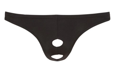 Svenjoyment Stringi Męskie XL Czarne z Otworami Anatomicznymi Svenjoyment Stringi Męskie XL Czarne z Otworami Anatomicznymi