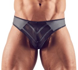 Svenjoyment Stringi Męskie Rio XL Czarny Matowy Połysk Powernet