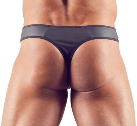 Svenjoyment Stringi męskie 2XL połysk zamek błyszczący czarne Svenjoyment Stringi męskie 2XL połysk zamek błyszczący czarne