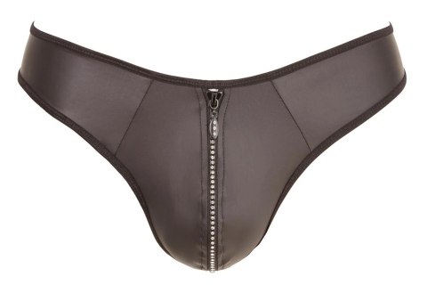 Svenjoyment Stringi męskie 2XL połysk zamek błyszczący czarne Svenjoyment Stringi męskie 2XL połysk zamek błyszczący czarne