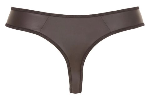 Svenjoyment Stringi męskie 2XL połysk zamek błyszczący czarne Svenjoyment Stringi męskie 2XL połysk zamek błyszczący czarne
