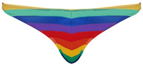 Svenjoyment Stringi męskie Rainbow Comfort S kolorowe paski Svenjoyment Stringi męskie Rainbow Comfort S kolorowe paski