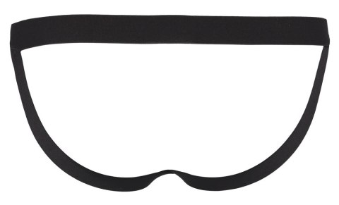 Svenjoyment Stringi męskie bez tyłu czarne L/XL neoprenowy efekt Svenjoyment Stringi męskie bez tyłu czarne L/XL neoprenowy efekt