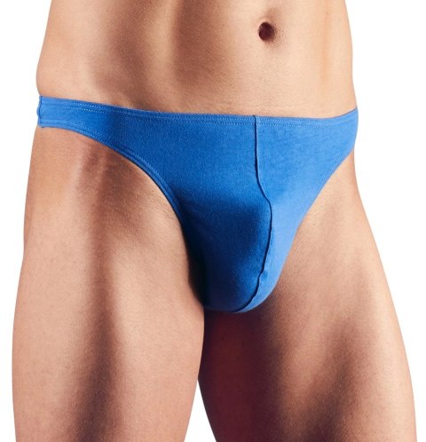 Svenjoyment Zestaw 3 męskich stringow bawełnianych XL żołty/niebieski/czarny Svenjoyment Zestaw 3 męskich stringow bawełnianych XL żołty/niebieski/czarny