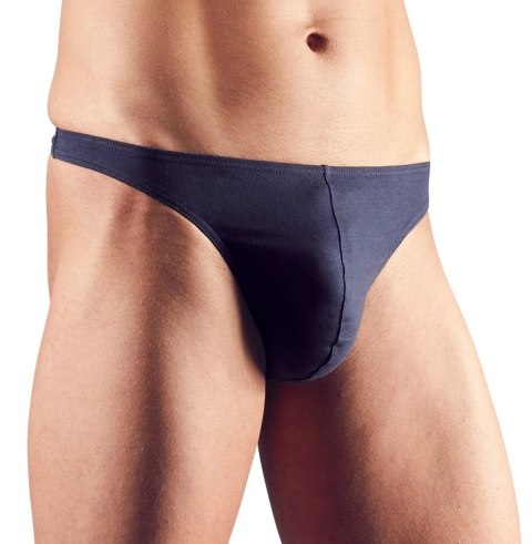 Svenjoyment Zestaw 3 męskich stringow bawełnianych XL żołty/niebieski/czarny Svenjoyment Zestaw 3 męskich stringow bawełnianych XL żołty/niebieski/czarny