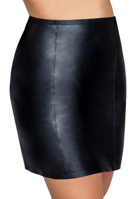 ZADO Spodniczka Skorzana Krotka Czarna 2XL Naturalna Nappa ZADO Spodniczka Skorzana Krotka Czarna 2XL Naturalna Nappa