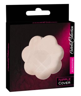 Cottelli ACCESSOIRES Naklejki Kwiatowe Beżowe 7cm 6 Par Tekstylne