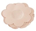 Cottelli ACCESSOIRES Naklejki Kwiatowe Beżowe 7cm 6 Par Tekstylne