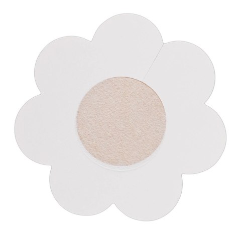 Cottelli ACCESSOIRES Naklejki Kwiatowe Beżowe 7cm 6 Par Tekstylne Cottelli ACCESSOIRES Naklejki Kwiatowe Beżowe 7cm 6 Par Tekstylne