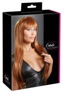 Cottelli Accessories Peruka Długa Prosta Regulowana Miedź-Czerwono-Brązowa 75cm