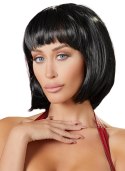Cottelli Accessories peruka bob czarna regulowana 28 cm